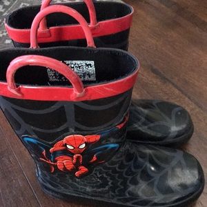 Spider Man Rain boots - Size 11